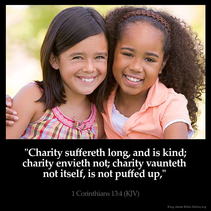 1 Corinthians 13:4 Inspirational Image