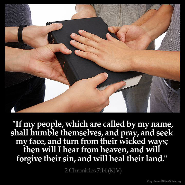 2 Chronicles 7:14 Inspirational Image