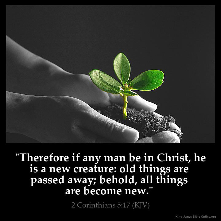 2 Corinthians 5:17 Inspirational Image