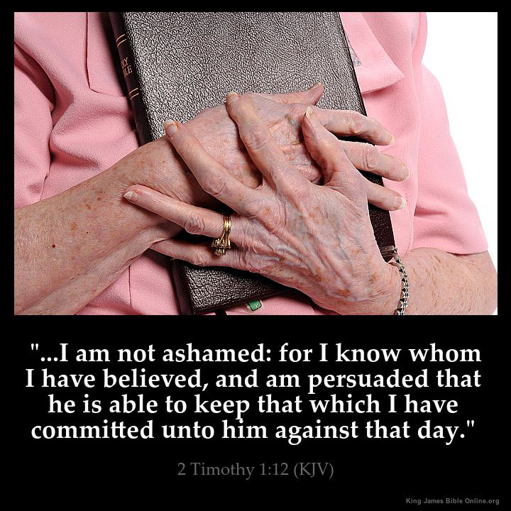 2 Timothy 1:12 Inspirational Image