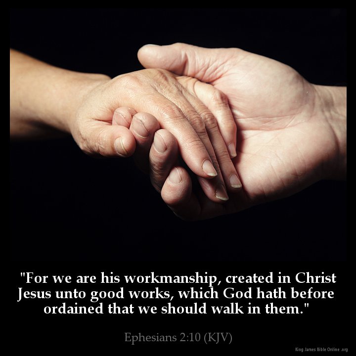 Ephesians 2:10 Inspirational Image