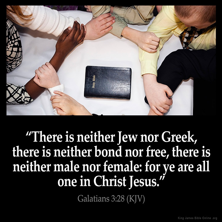 Galatians 3:28 Inspirational Image