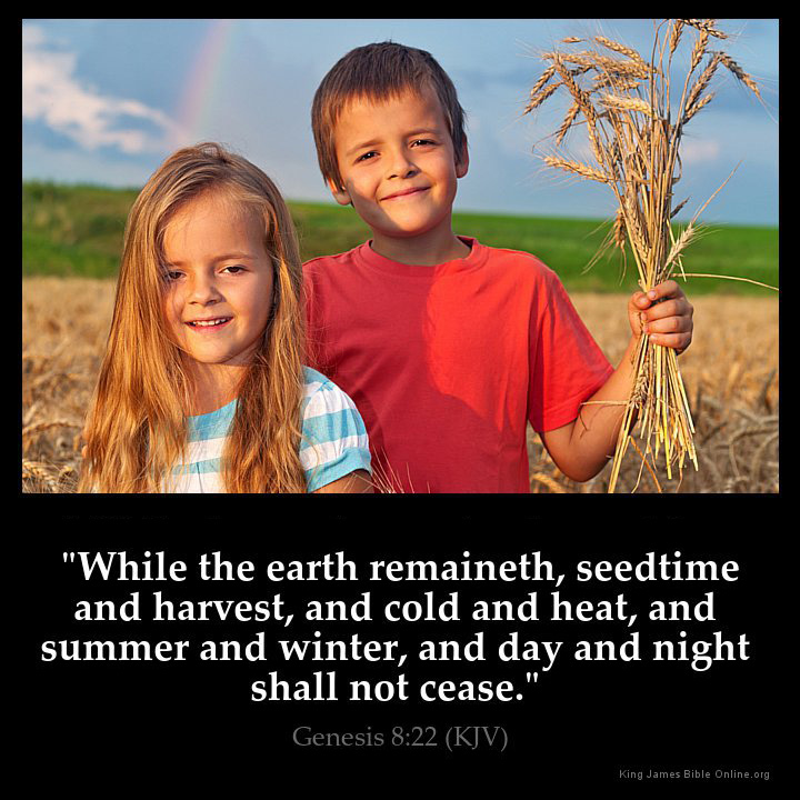 Genesis 8:22 Inspirational Image