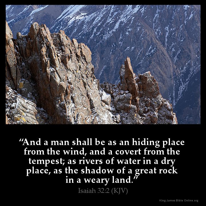 Isaiah 32:2 Inspirational Image