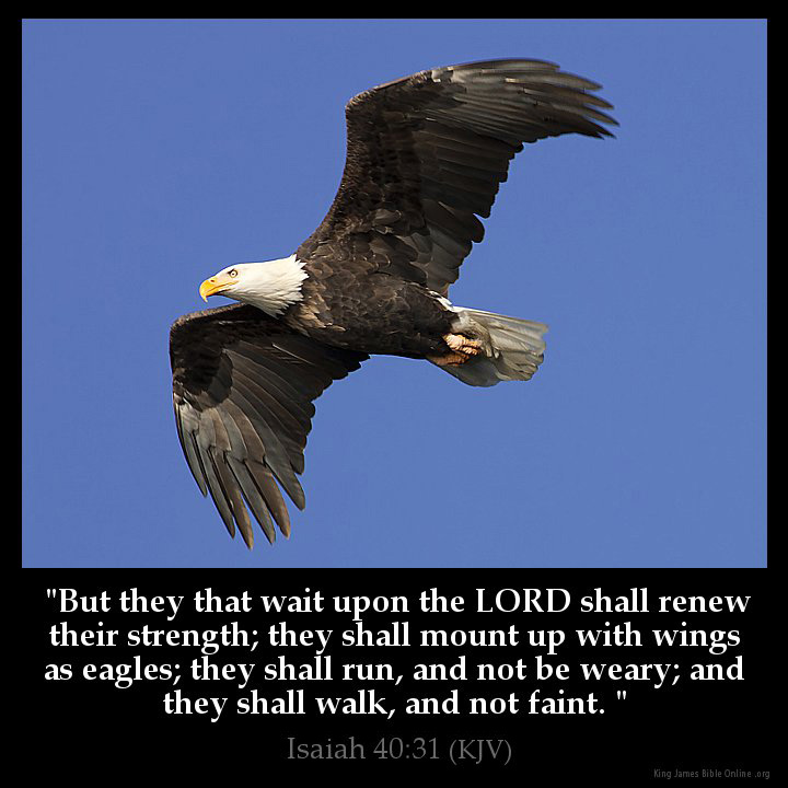 Isaiah 40:31 Inspirational Image