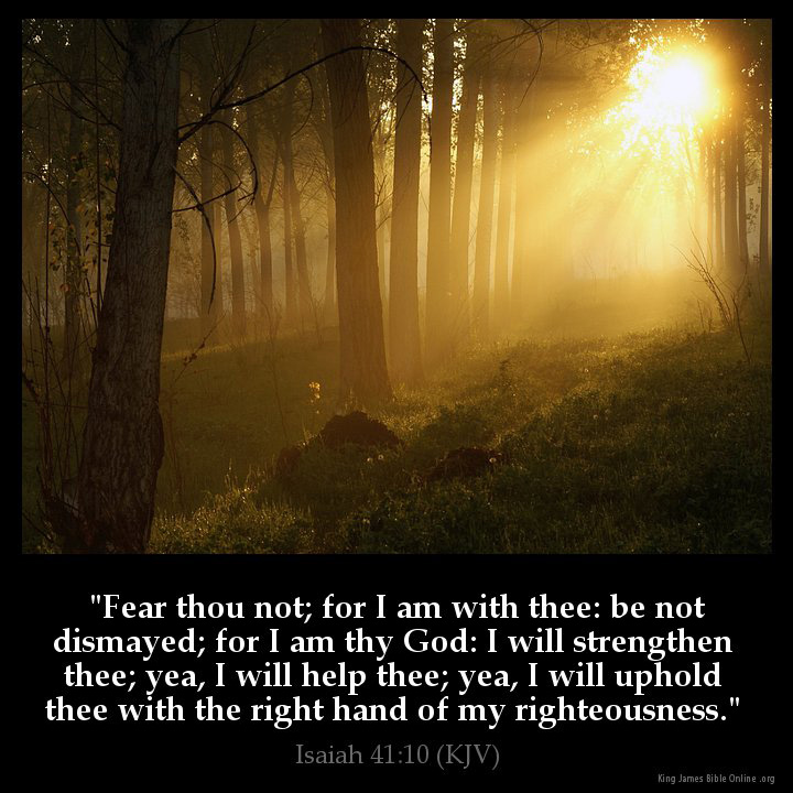 Isaiah 41:10 Inspirational Image