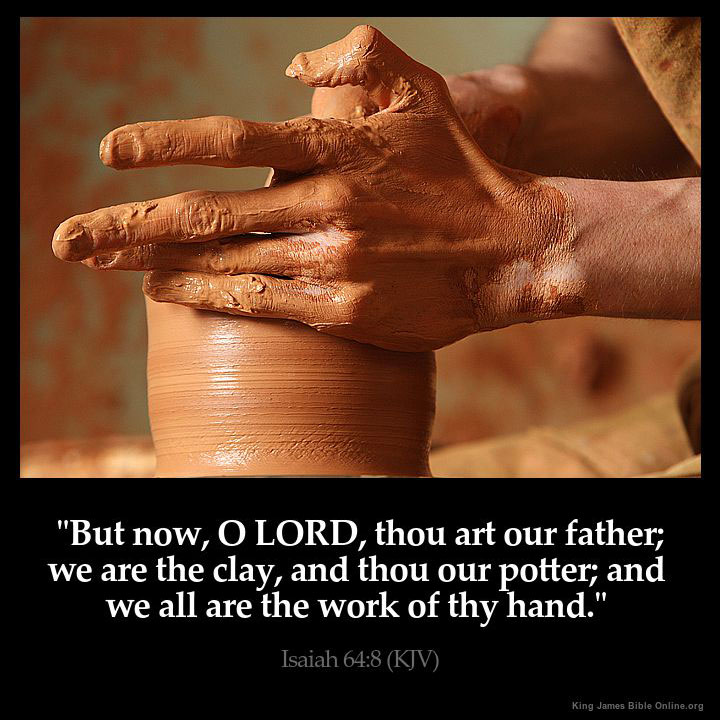 Isaiah 64:8 Inspirational Image