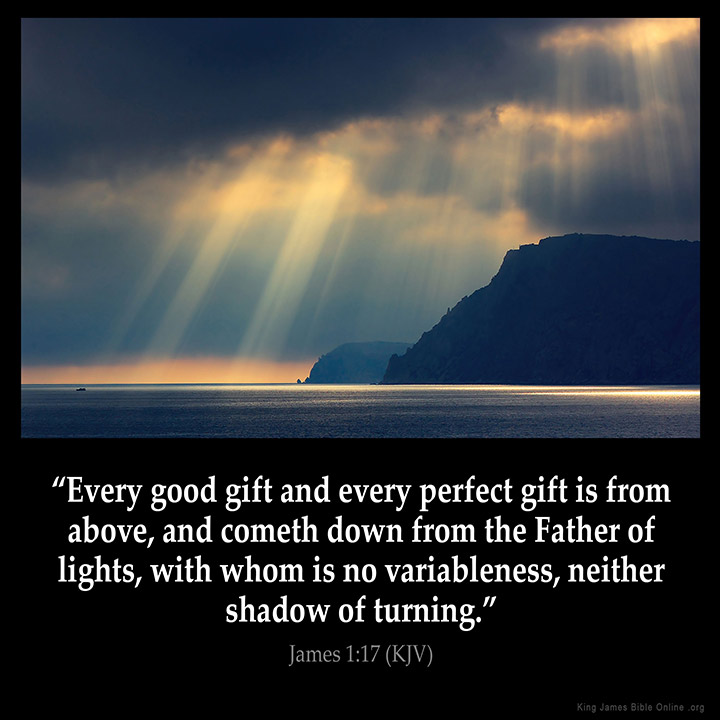 James 1:17 Inspirational Image