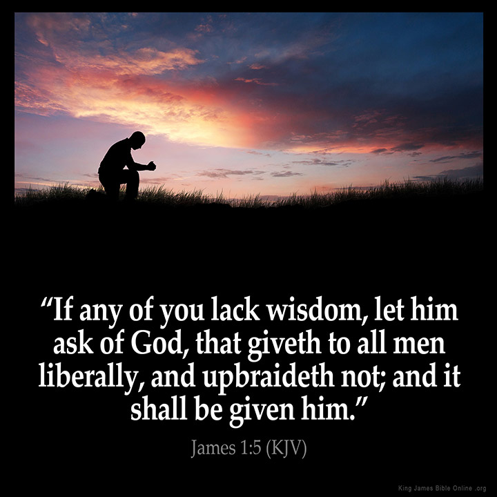 James 1:5 Inspirational Image