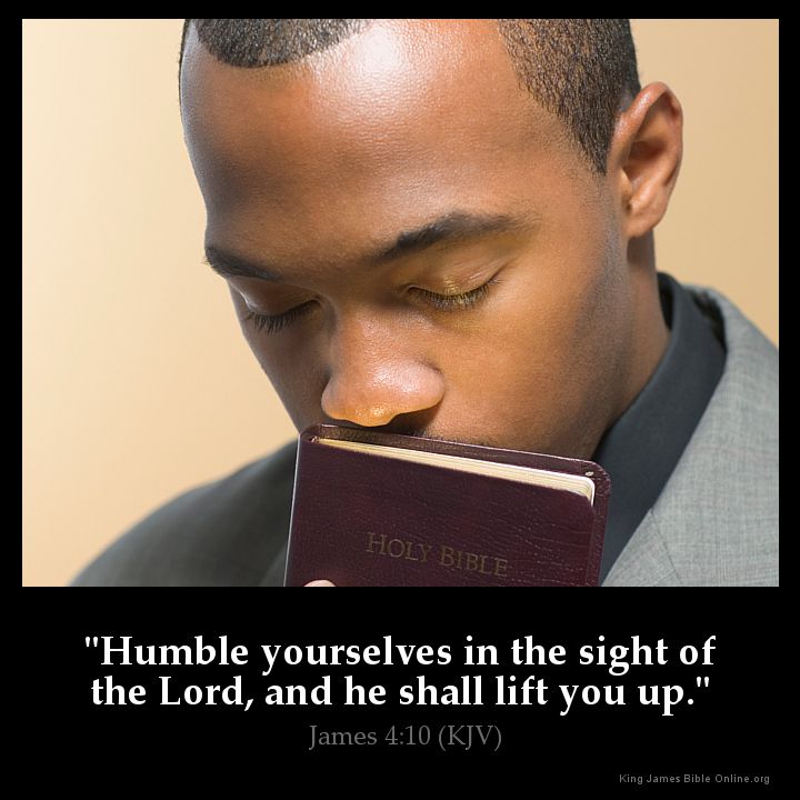 James 4:10 Inspirational Image