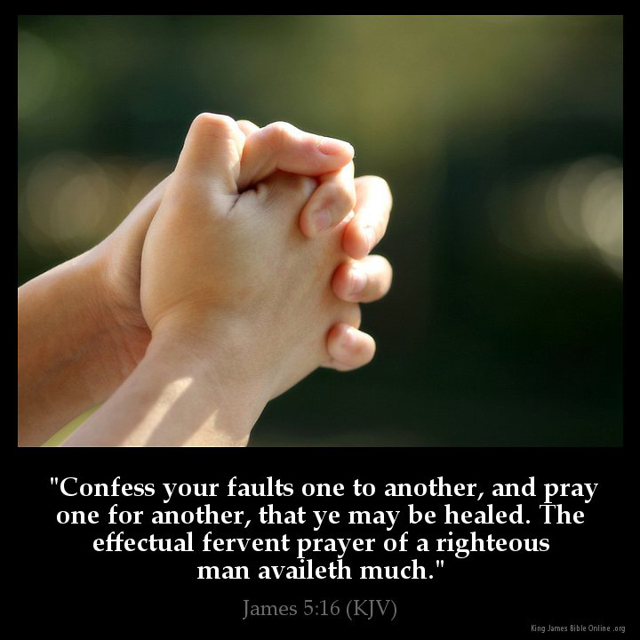 James 5:16 Inspirational Image