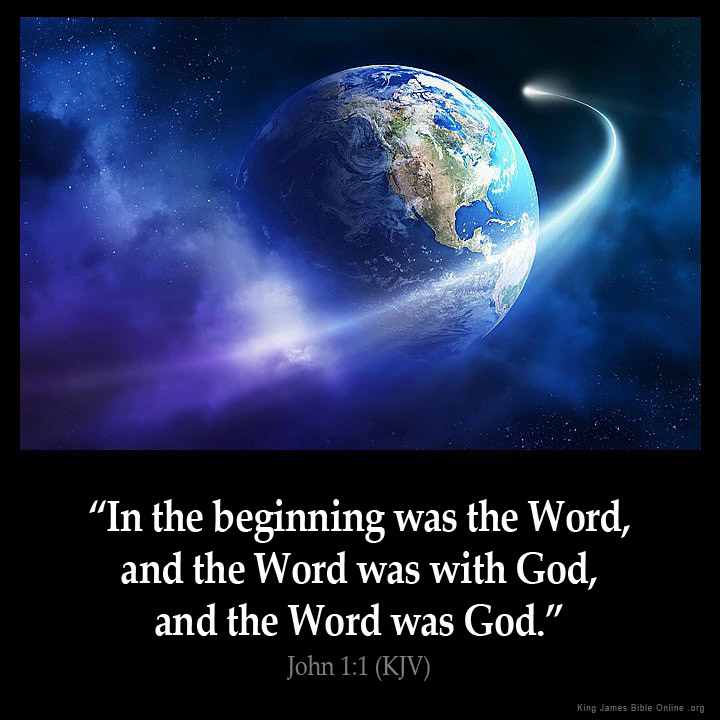 John 1:1 Inspirational Image