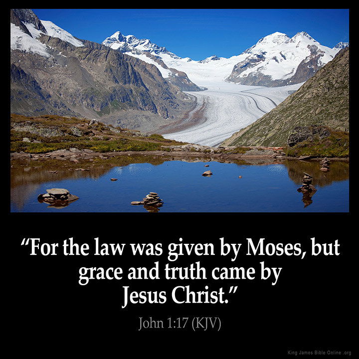 John 1:17 Inspirational Image