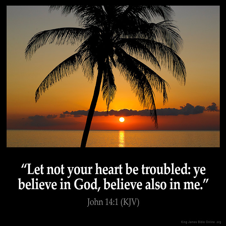 John 14:1 Inspirational Image