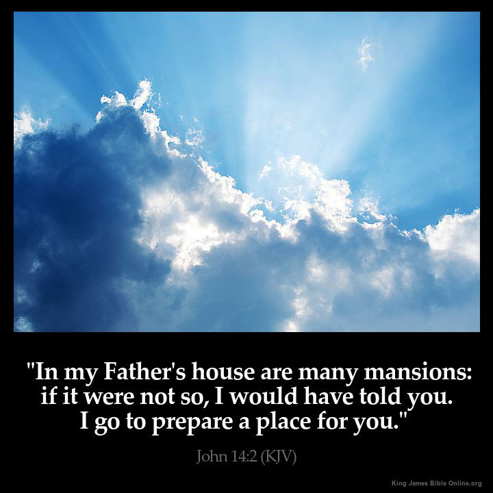 John 14:2 Inspirational Image