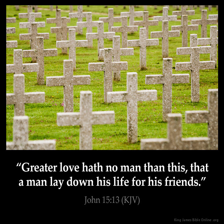 John 15:13 Inspirational Image