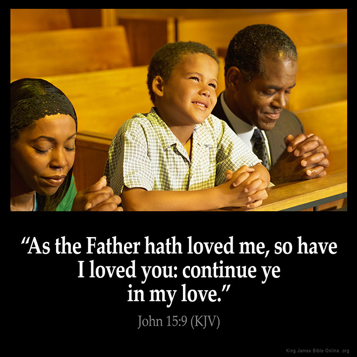 John 15:9 Inspirational Image