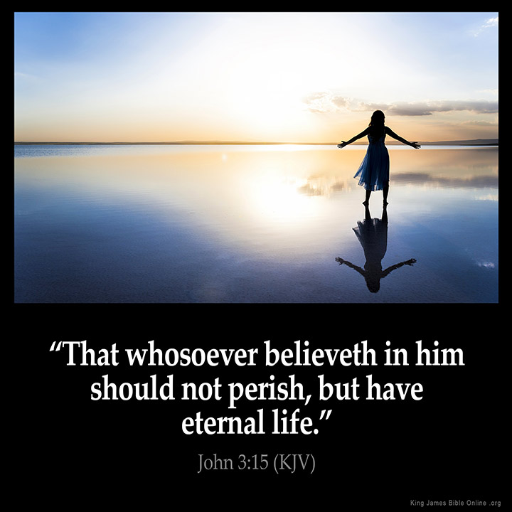 John 3:15 Inspirational Image