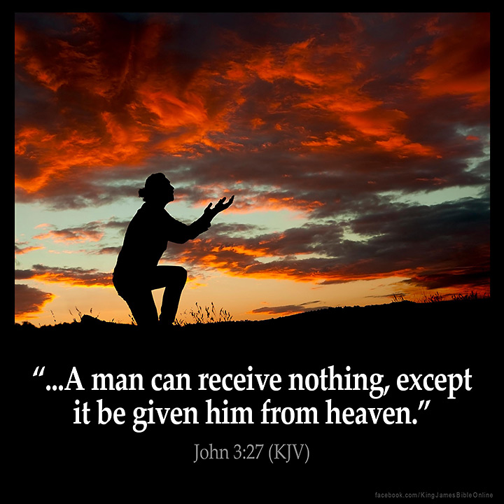 John 3:27 Inspirational Image