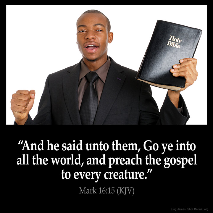 Mark 16:15 Inspirational Image