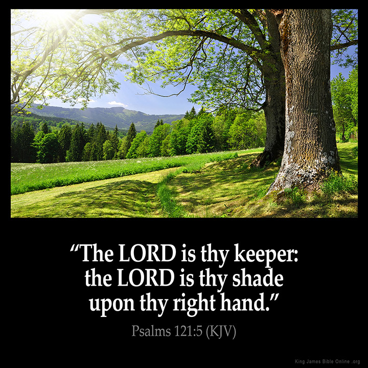 Psalms 121:5 Inspirational Image