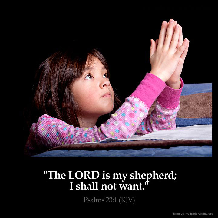 Psalms 23:1 Inspirational Image