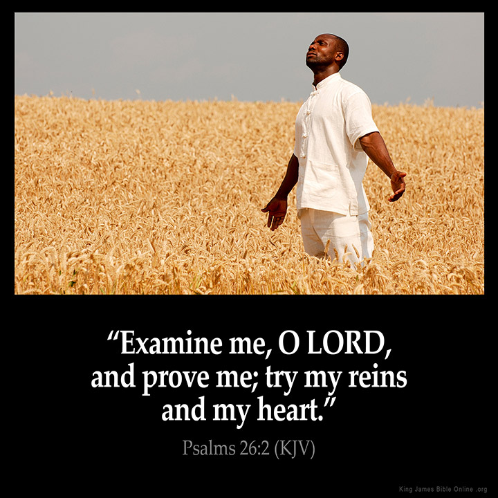 Psalms 26:2 Inspirational Image