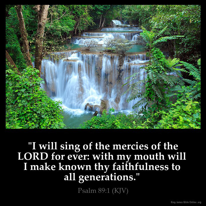 Psalms 89:1 Inspirational Image