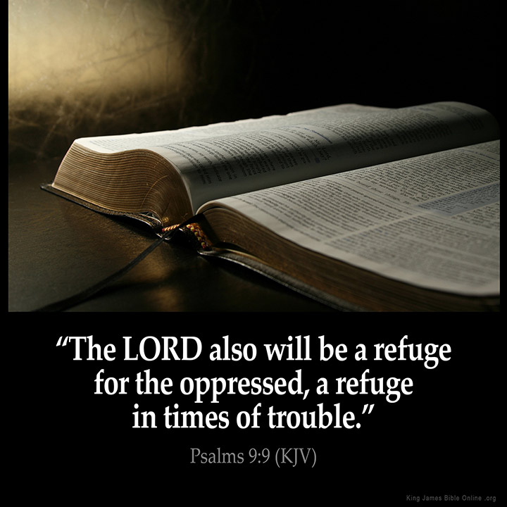 Psalms 9:9 Inspirational Image