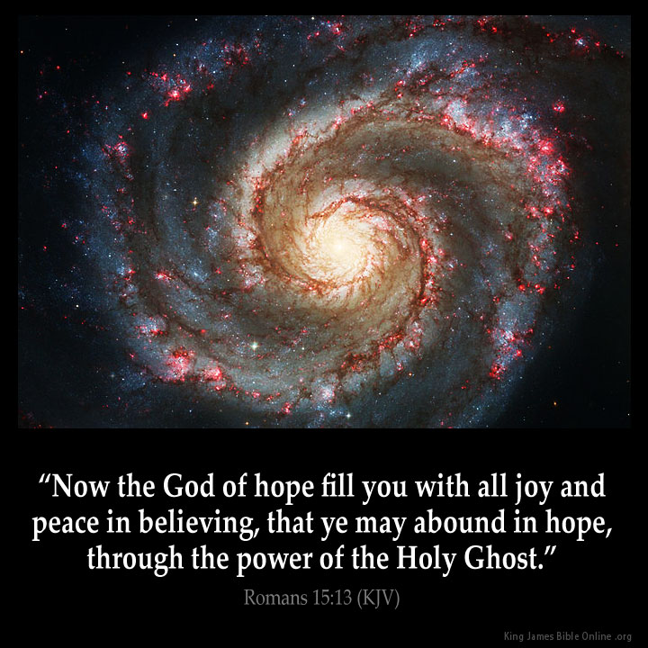 Romans 15:13 Inspirational Image