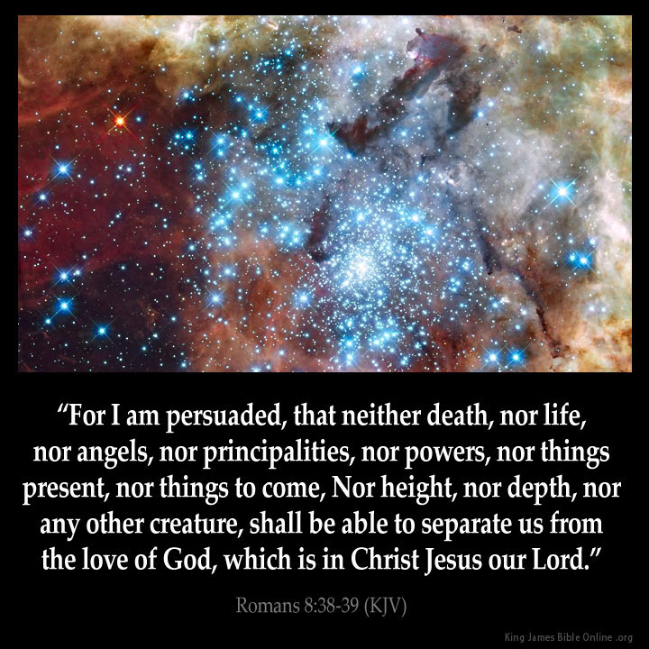 Romans 8:38 Inspirational Image