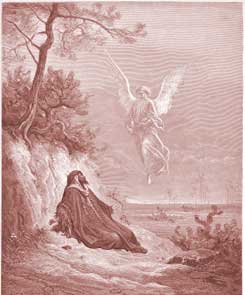 1 Kings Chapter 19: Elijah Is Nourished by an Angel