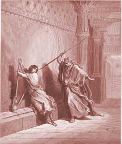 1 Samuel Chapter 18: Saul Attempts to Kill David