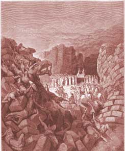 Joshua Chapter 6: The Walls of Jericho Fall Down