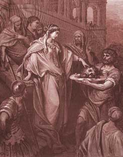 Matthew Chapter 14: Herod's Daughter Receives the Head of John the Baptist